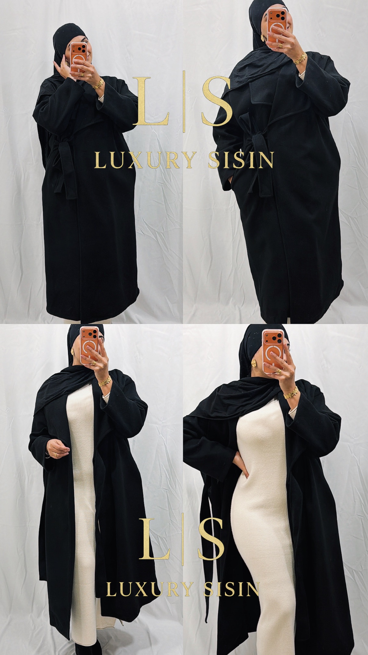 GABARDINA NEGRA - Imagen 2